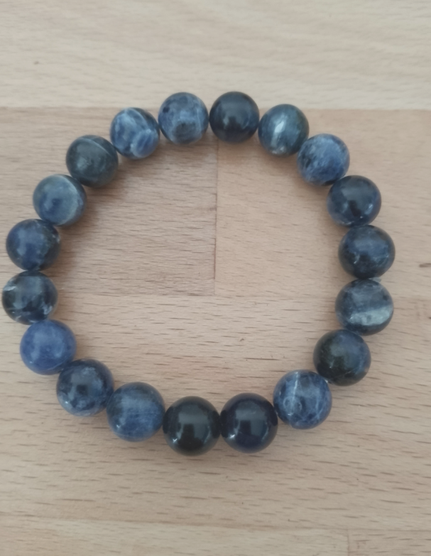 Bracelet élastique en Sodalite