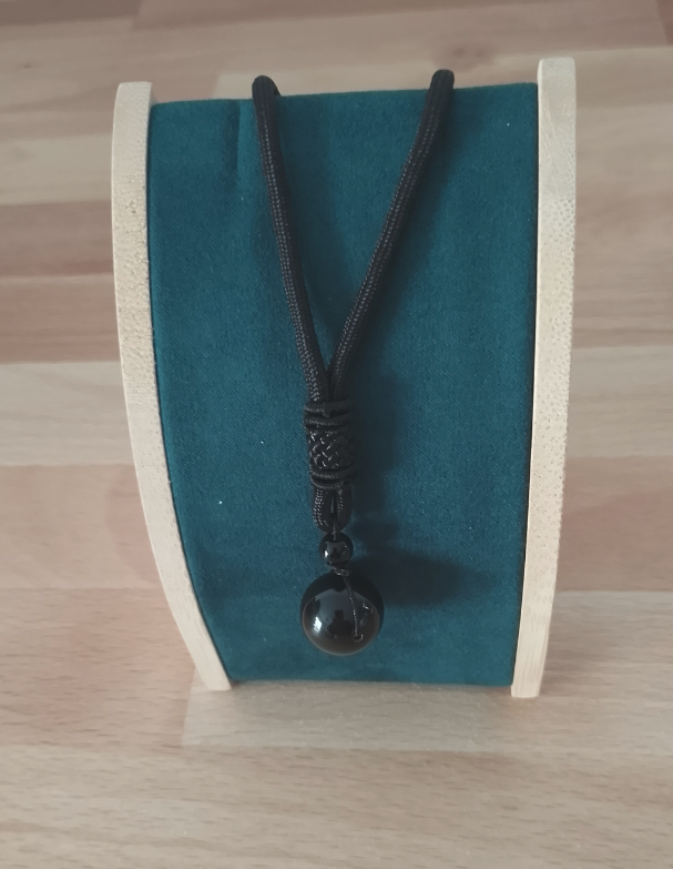 Pendentif Obsidienne Œil Céleste