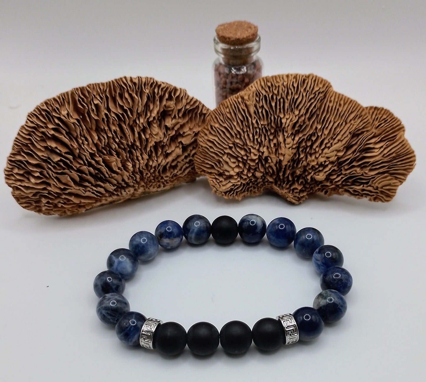 Bracelet homme en Sodalite