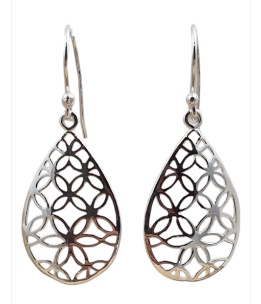 Boucles d'oreilles en argent