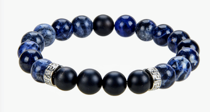 Bracelet homme en Sodalite